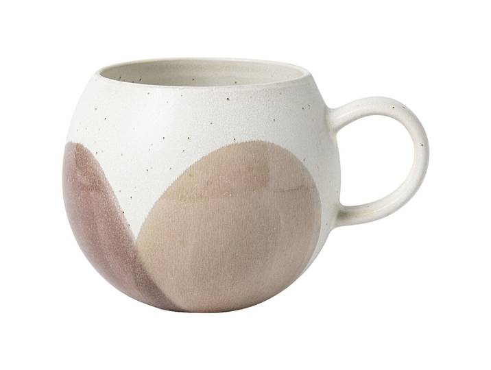 Teetasse Colors braun Stoneware H 8.8 cm 440 ml