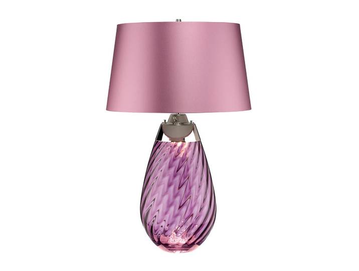 Elstead Lighting Tischleuchte, Violett, 74 cm, RoHS, Europäischer Sicherheitsstandard, getrennt schaltbar, Lampen & Leuchten, Innenbeleuchtung, Tischlampen, Tischlampen
