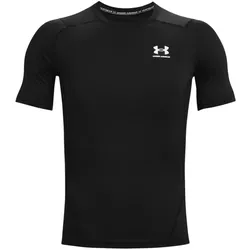 UNDER ARMOUR HeatGear kurzarm Funktionsshirt Herren 001 - black/white L/T