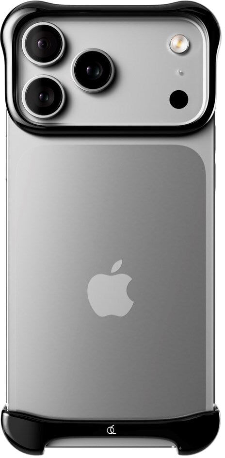 Arc Pulse Titanium Bumper Cover - iPhone 17 Pro - Onyx Black