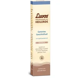 Luvos Getöntes Gesichtsfluid Bronze