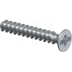 KAISER 2472-20 - Geräteschraube, PlusMinus, Ø 3,2 x 20 mm, gvz