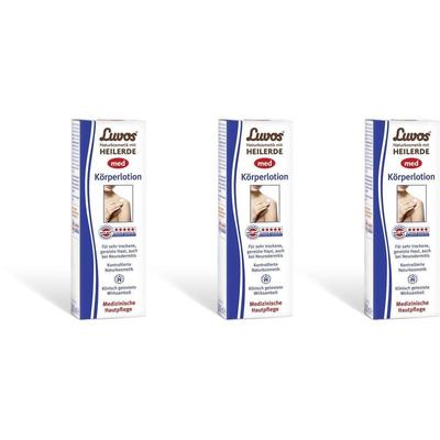 Luvos Naturkosmetik MED Körperlotion x3 3x200 ml Lotion