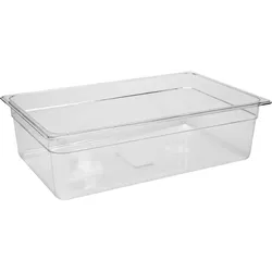TRIZERATOP Contenitore gastro, contenitore per ristorazione in policarbonato GN 1/1 profondità 150mm, 530x325mm