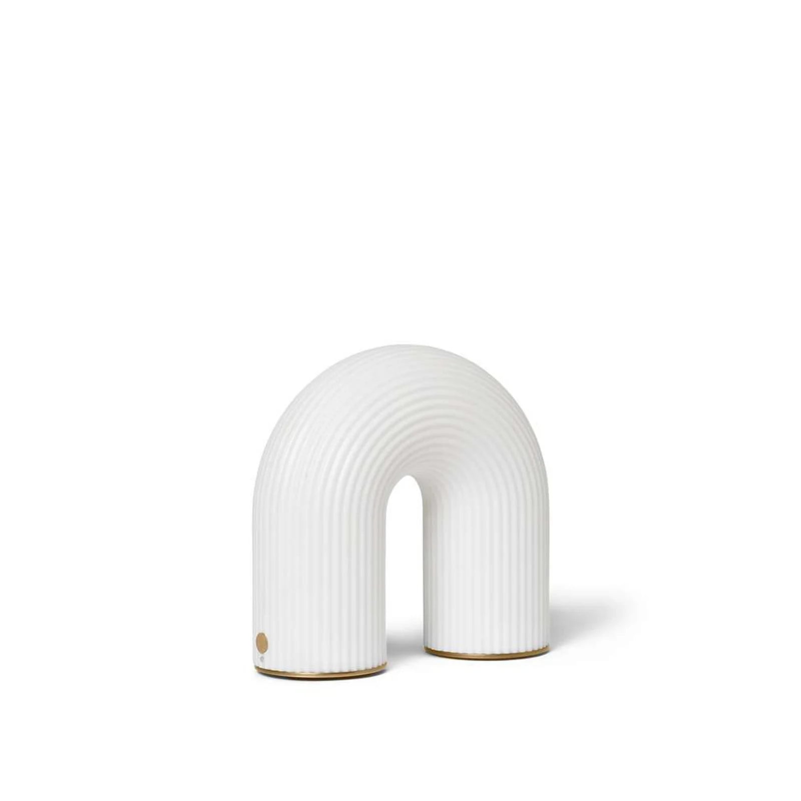 Ferm Living Vuelta Draagbare LED-tafellamp Wit - Dimbaar en Oplaadbaar