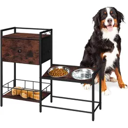 Relaxdays Hunde-Futterstation (50 cl), Futternapf