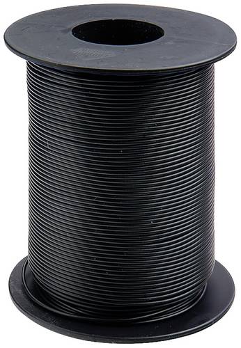 Donau Elektronik 125-S25-1 Litze 1 x 0.25mm² Schwarz 25m