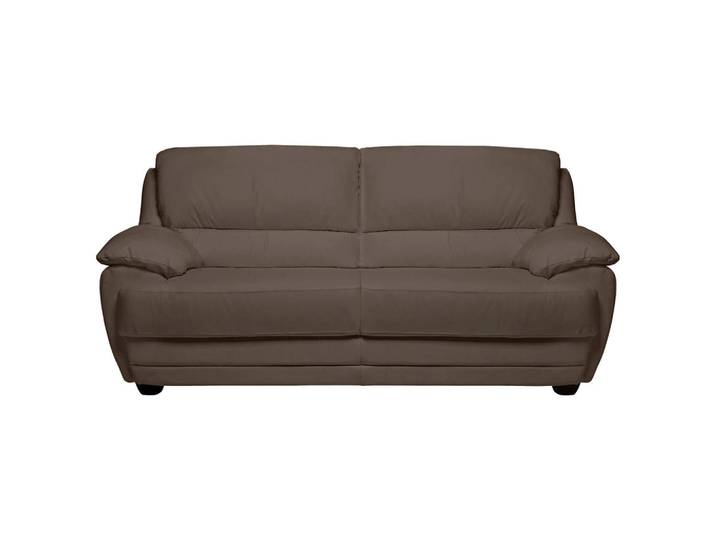 Livetastic 2-Sitzer-Sofa, Braun, Kunststoff, 209x97x100 cm, Made in EU, Wohnzimmer, Sofas & Couches, Sofas, 2-Sitzer Sofas
