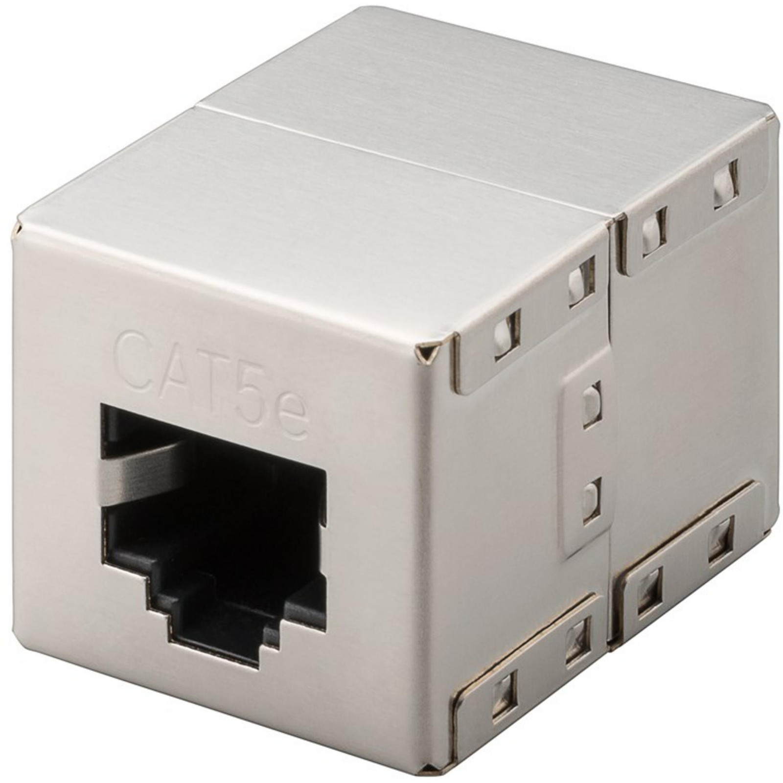 Goobay Modulaire koppeling Cat 5 met 2 x RJ45-aansluiting, afgeschermd