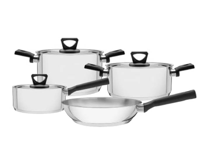 Tramontina Brava 65180510 Bakelit-Kochgeschirr-Set, 4-teilig
