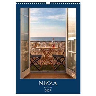 Nizza – Cote d'Azur 2027 (Wandkalender 2027 DIN A3 hoch), CALVENDO Monatskalender