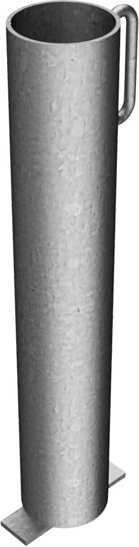 Schake Bodenhülse Art.Nr.460.60 Rundrohr, für Serie 460V (460_60)