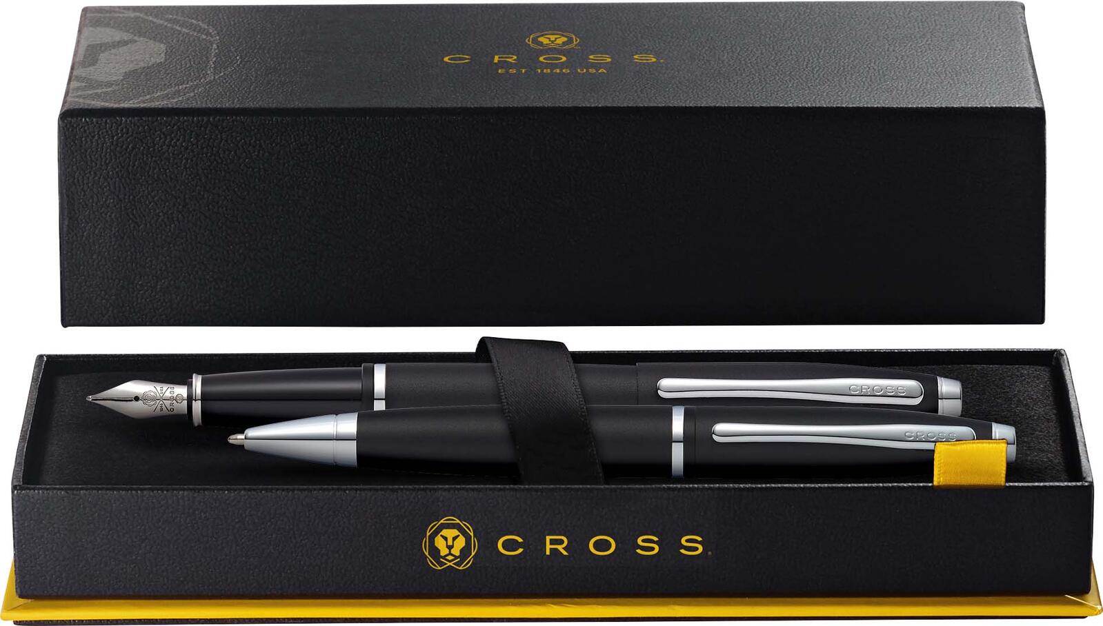 CROSS Schreibset Calais schwarz 40-AT0116-14SET