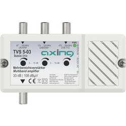 Axing TVS00503 Mehrbereichsverstärker DAB+, DVB-T, UKW 33 dB