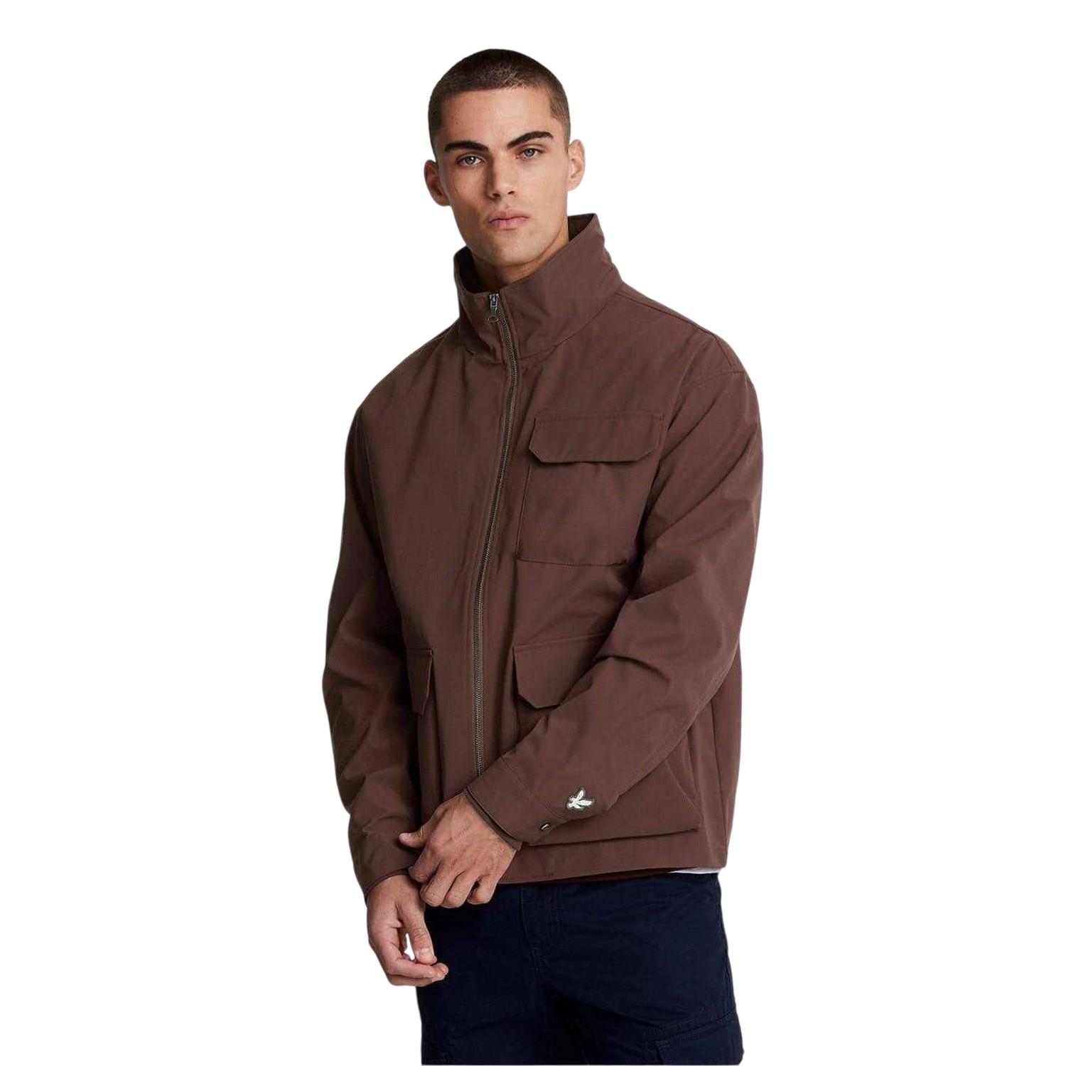 Lyle & Scott - Softshelljacke für Herren, 3 Tasche (Rot)