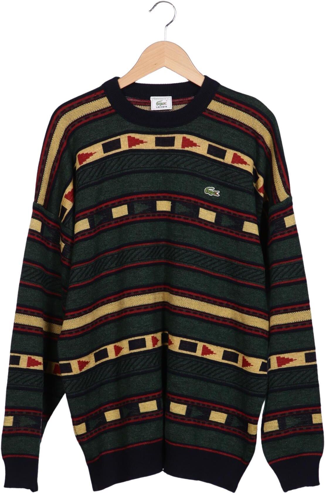 Lacoste Herren Pullover, Mehrfarbig, Gr. 3XL (Lacoste 8), Synthetik / Wolle - Second Hand