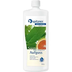 SPITZNER Saunaaufguss Salbei Grapefruit Wellness 1000 ml