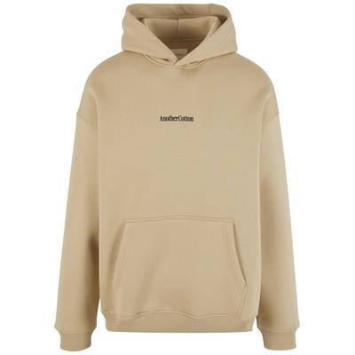 Kapuzensweatshirt ANOTHER COTTON LAB "Another Cotton Lab", Damen, Gr. XS, beige, 90% Baumwolle, 10% Polyester, bedruckt, Rundhals, Sweatshirts