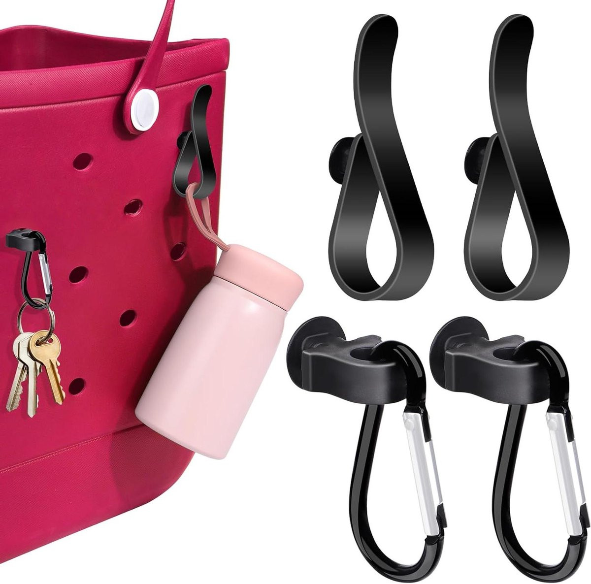 Bagagehaken Organizer voor Bogg Bag - Gemaakt van hoogwaardig ABS plastic - 15.2 x 10.2 cm