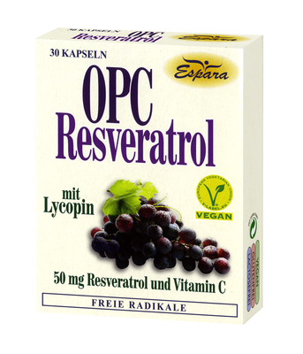 Espara GmbH OPC RESVERATROL Kapseln 16 g 09297993