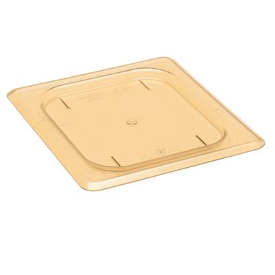 Flacher Deckel GN 1/6 - Hohe Temperatur - 16.2 x 17.6 cm - Bernstein - 6er-Set - -. Cambro