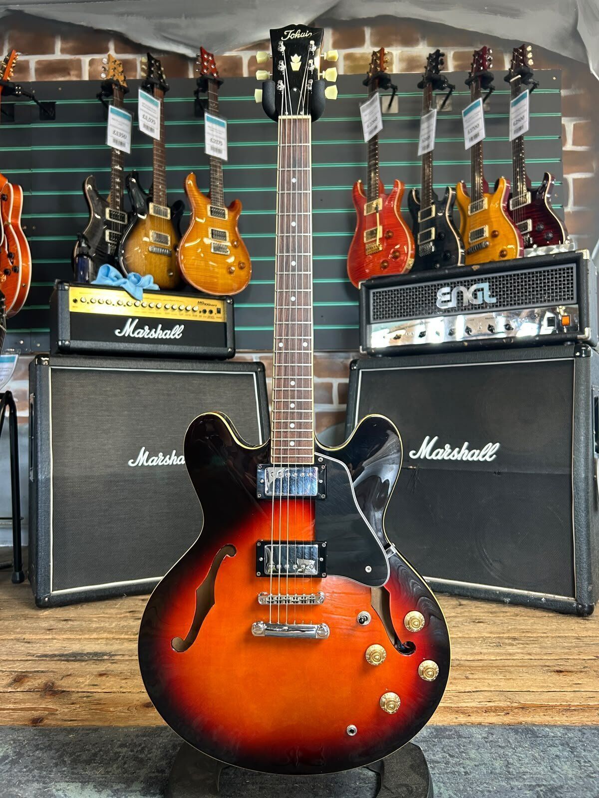Tokai MIK ES-60 Sunburst Semi-Hollow Electric Guitar   Sunburst - Refurbished