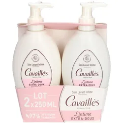 Roge Cavailles, Intimpflege, Rogé Cavaillès Extra-Sanfte Intim-Reinigungspflege 250ml - 2er-Pack (250 ml)