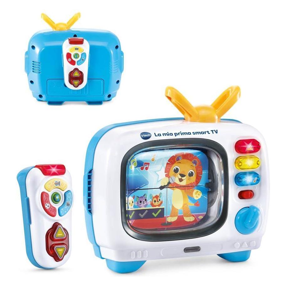 VTech Meine erste Smart-TV, interaktives bilingualisches Fernsehen (Multilingual) (62384500)