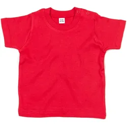 Babybugz Kinder Baby T-Shirt Baby-Shirt BZ02 red 18-24 Monate