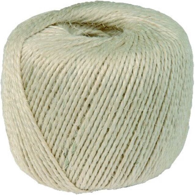 PÖSAMO Cordelette en sisal naturel 3,0 mm x 150 m pelote (2400800034)