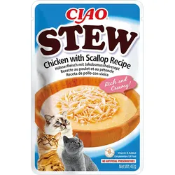 INABA CAT Ciao Hühnereintopf mit Muscheln 40g