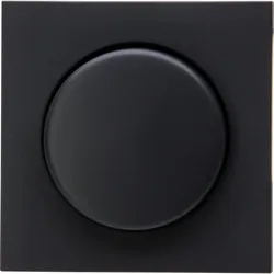 Kopp 490615184 ATHENIS - Dimmer-Abdeckung für Druck-Wechseldimmer, Farbe: anthrazit