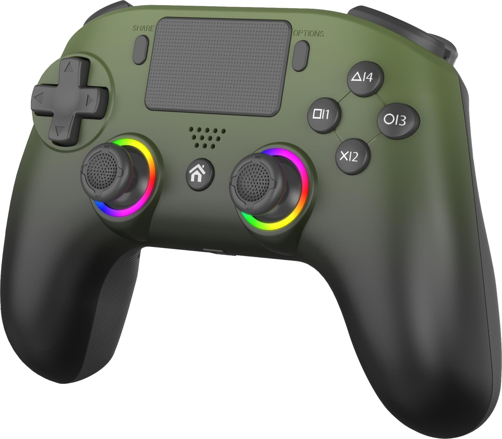 Subsonic SA5716-3 Draadloze Gamepad voor PC en PlayStation 5, Meerkleurig