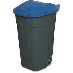 BRB Mülltonne 100 Liter VE: 2 Stück, anthrazit/blau