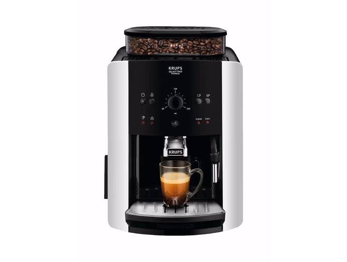 Krups EA8118CH Arabica Picto (schwarz) Kaffeevollautomat – chrom