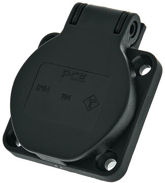 PCE 104-0ss S-Nova Socket bk Schwarz