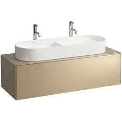 Laufen Waschtischunterbau „SONAR“ 455 × 340 × 1175 mm Gold