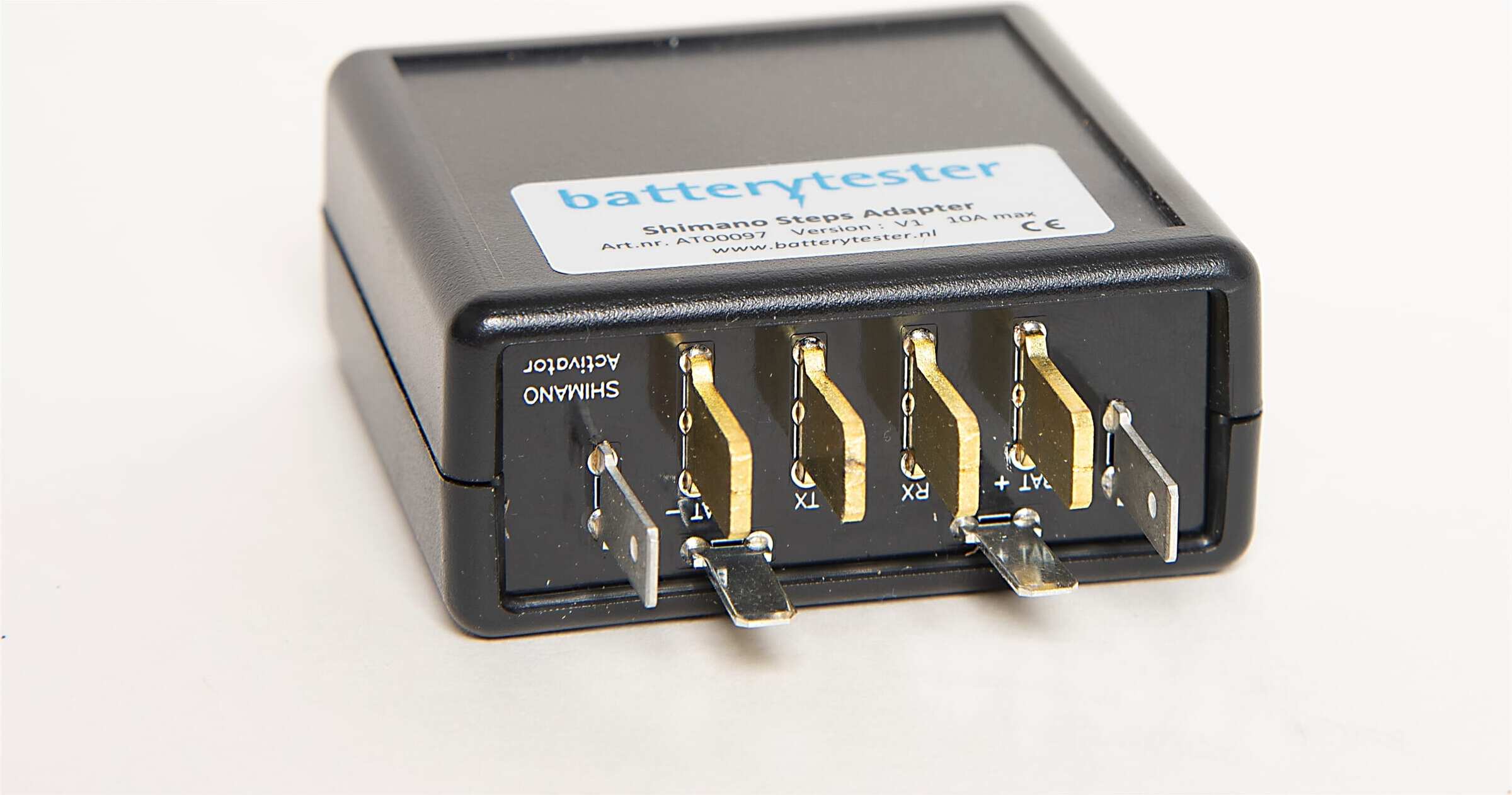 BatteryTester - weißes Etikettfahrrad -Batterie -Teile | Plastik | |