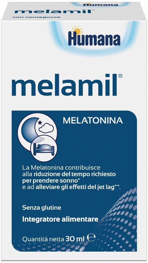 HUMANA ITALIA SpA Humana, Melamil Melatonina Gocce, 30 ml