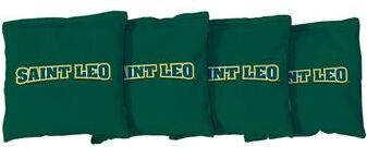 Skip's Garage Saint Leo Lions Green Cornhole Bags