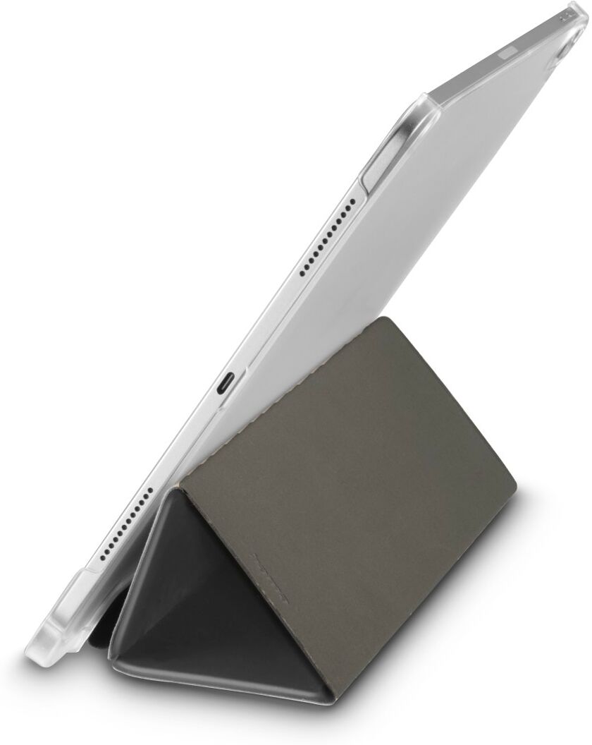 Hama Tablet-Hülle "Tablet-Hülle mit Standfunktion für Apple iPad Air 11 Zoll", schwarz, Tablet, Hüllen, Stifthalter, Standfunktion, transparentes Backcover, Magnetverschluss, Tablet-Hülle