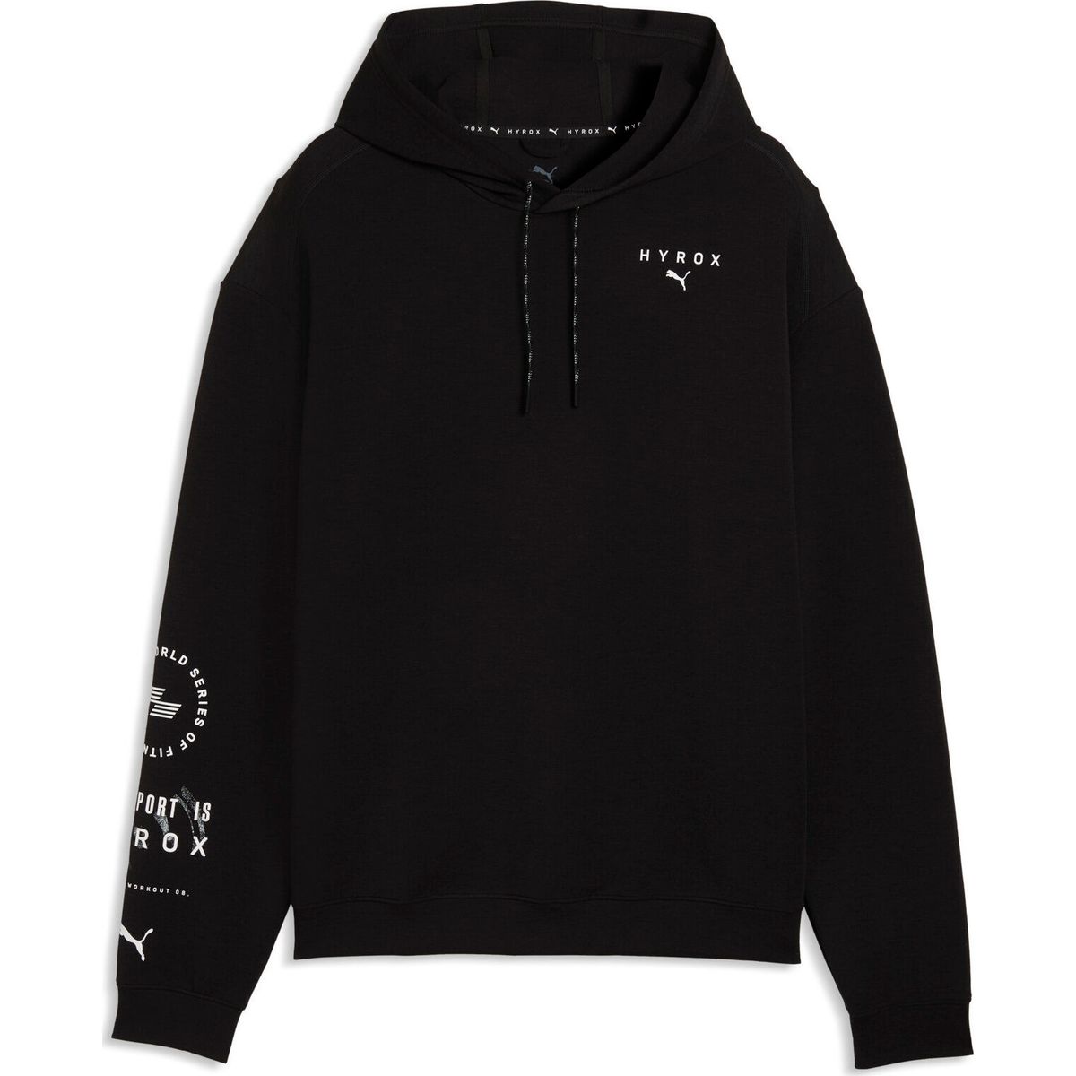 Puma M Puma X Hyrox Cloudspun Hoodie puma black (01) M 528578-01-M