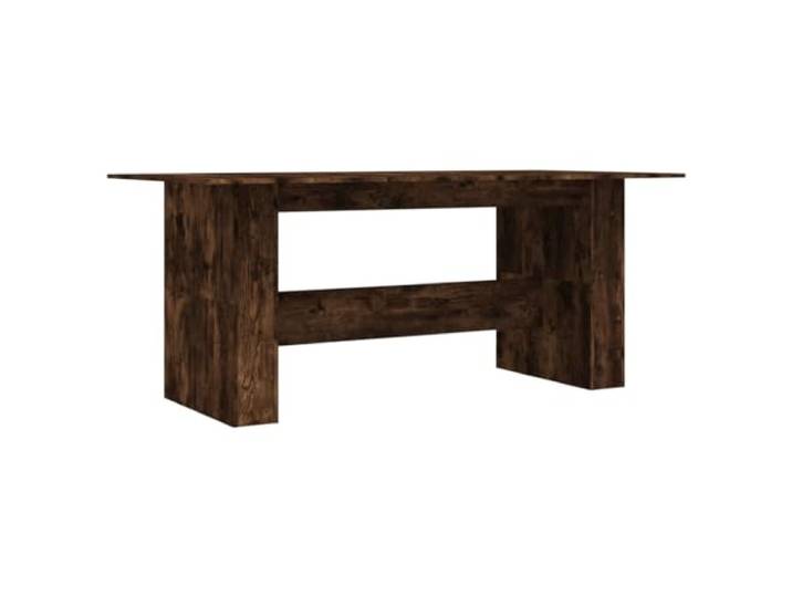 KDACVBMG Esstisch, rauchfarbene Eiche, 180 x 90 x 76 cm, Holz Glatte Oberfläche, feuchtigkeitsbeständig, minimalistischer Stil, Restaurant-Bistrotisch, feucht abwischbar