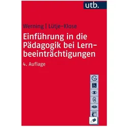 Einführung in die Pädagogik bei Lernbeeinträchtigungen, Fachbücher von Birgit Lütje-Klose, Rolf Werning