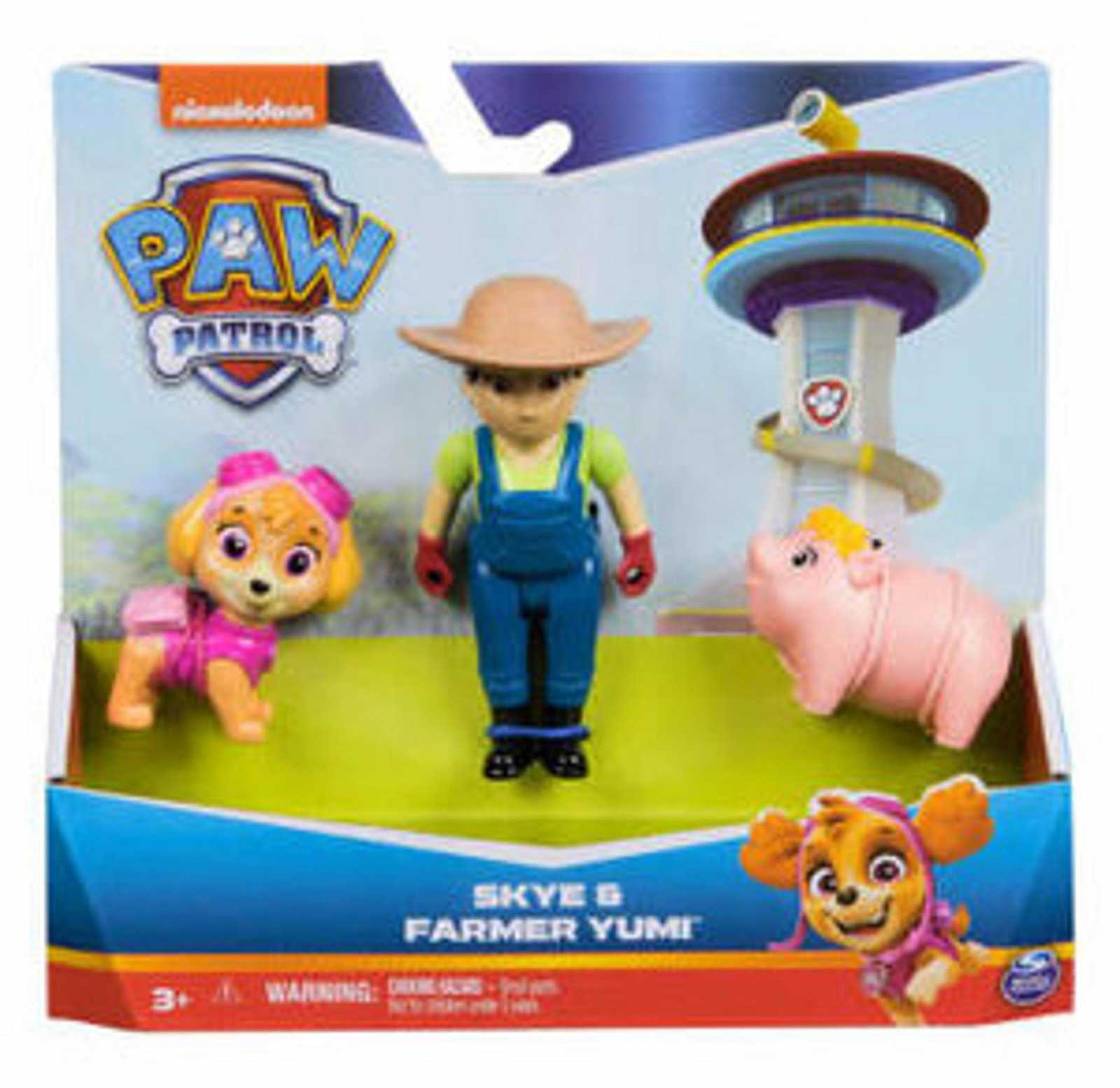 Paw Patrol Boerin Yumi met Skye figuur