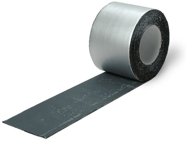 illbruck Bande d'étanchéité bitumineuse ME104 Alu 100x1,2mm rouleau 10m (398365)