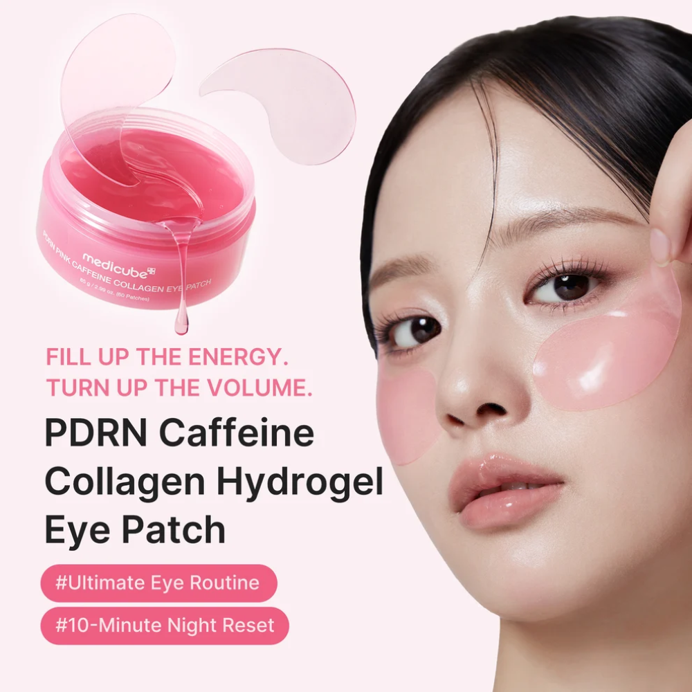 Medicube PDRN Caffeine Collagen Rejuvenating Eye Patch 60&nbsp;un.