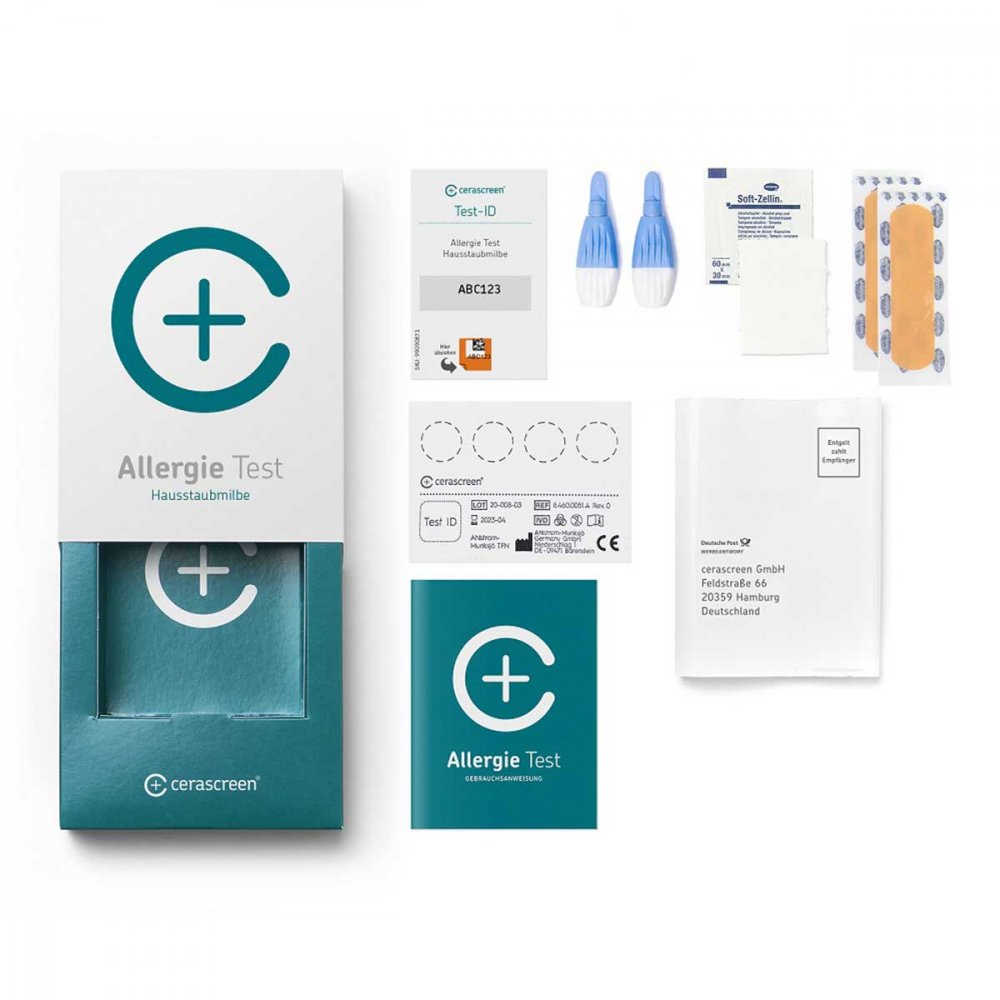 Cerascreen GmbH Cerascreen Allergie-Testkit Hausstaubmilbe 14002617