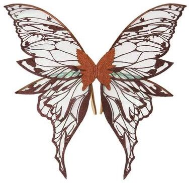 Inspired Living Enchanted Sparkle Adult Fairy Wings Butterfly Costume Wings For Cosplay And Halloween a7 80x80cm
