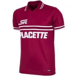 Copa Football, Unisex, Fussballtrikot, Servette FC 1984 – 85 Retro (XL), Rot